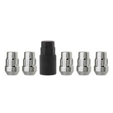 Chrome Wheel Locks Compatible With 2018 Jeep Wrangler Jk Factory Rims