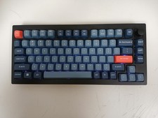 Keychron V1 Max Wireless 75 RGB Mechanical Keyboard, Brown Switches - NO BOX