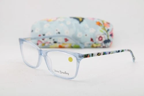 Vera Bradley Gold Semi Rimless Tutti Frutti Floral Eyeglass Frames - NWT Vera Bradley Barbara Tutti Frutti Floral Sunglasses | Costco main image 2