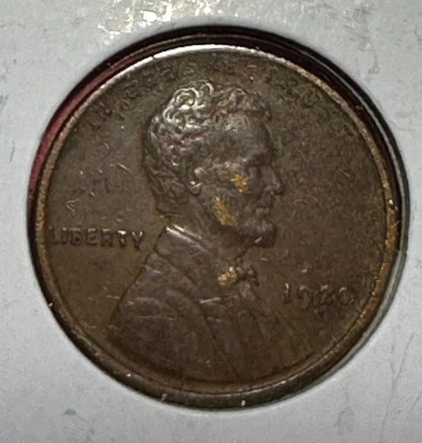 1920D US LINCOLN Cent! "Denver" Mint! XF Details! SHARP! Old US Coin!