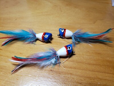 10 Popper Per Pesca A Mosca | Esche Artificiali Per Spigola, Trota, Ecc. | Ami In Acciaio Carbonio | Lunghezza 4-5 Cm - Foto 13