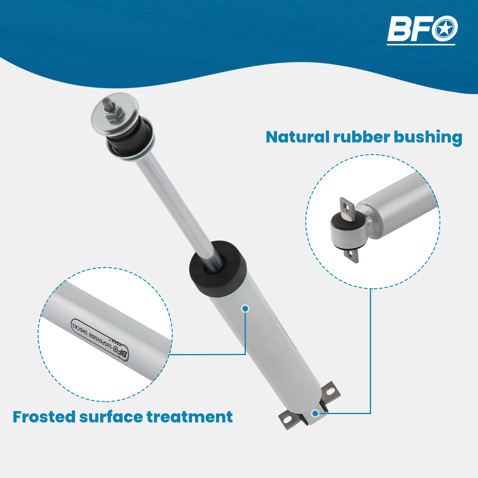 Front Shock Absorbers For Jeep Cherokee XJ 8401 Wrangler TJ 9706 Fit