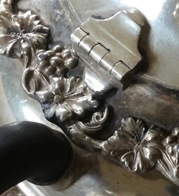 BARKER ELLIS or BARKER BROS. SILVER PLATED 3-PC SET - LATE 1800's
