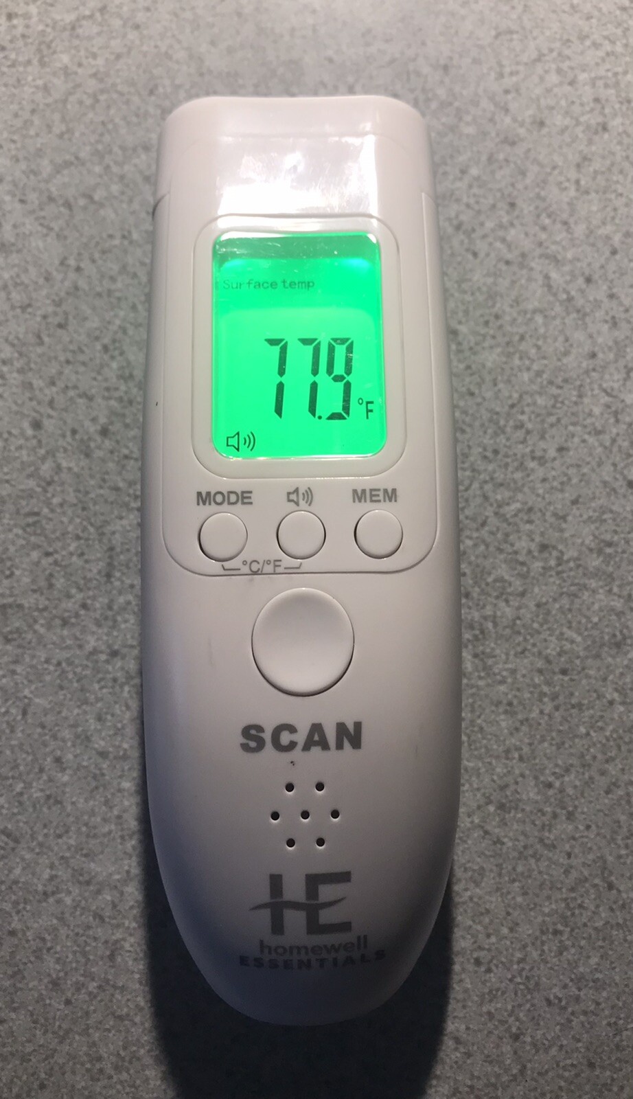 Homewell Essentials Non-Contact Infrared Thermometer Model JXB-183