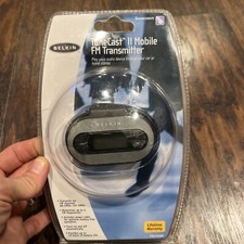 Belkin Tunecast II F8V3080-DL2 FM Transmitter 5G  Nano Compatible  NEW 