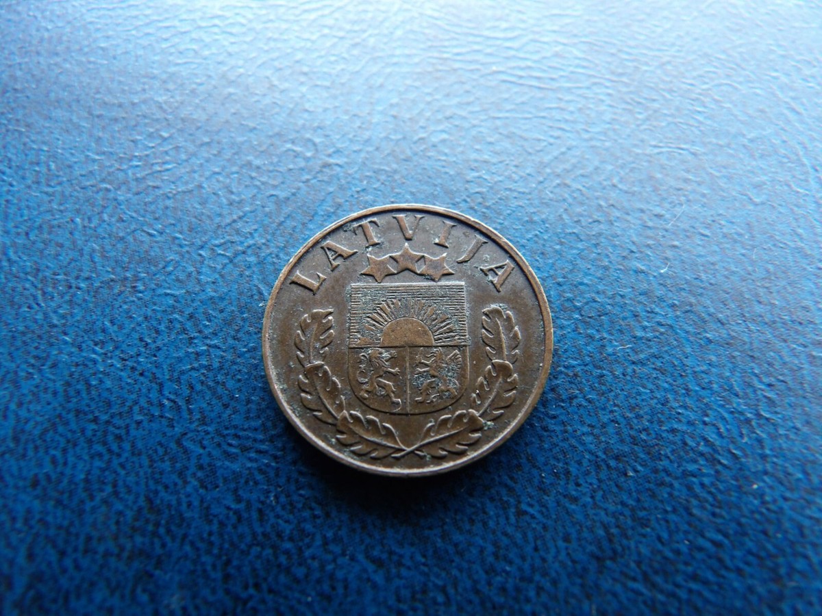 Latvia 1937 year coin 1 santims (5) | eBay