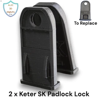 Keter Woodland & Midi & Store-It-OutXL W26H SS SH1 SH2 Lock Latch Keter Spare SK