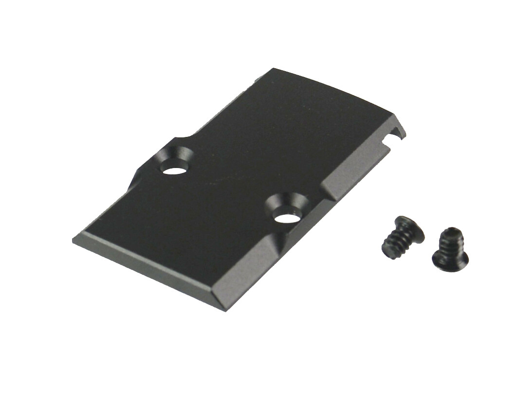Replacement Cover Plate With Set Screws RMR Cover Plate For Glock 17 19 26 Cut Slides - Anodized Aluminum (Red) Optic Cover For Trijicon RMR Removal Replacement Cover Plate With Set Screws RMR Cover Plate For Glock 17 19 26 Cut Slides - Anodized Aluminum (Red) Optic Cover For Trijicon RMR Removal