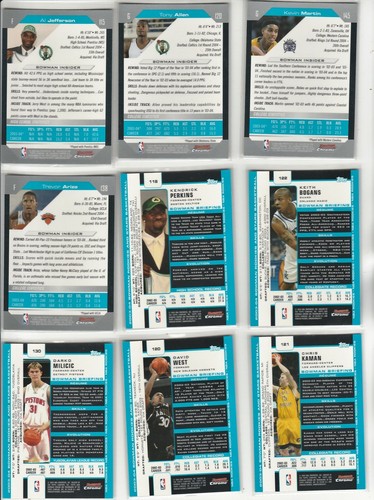 2003-04 TO 2006-07 BOWMAN CHROME ROOKIE LOT (61) DIFFERENT NATE FRYE ARIZA RC - Picture 5 of 5