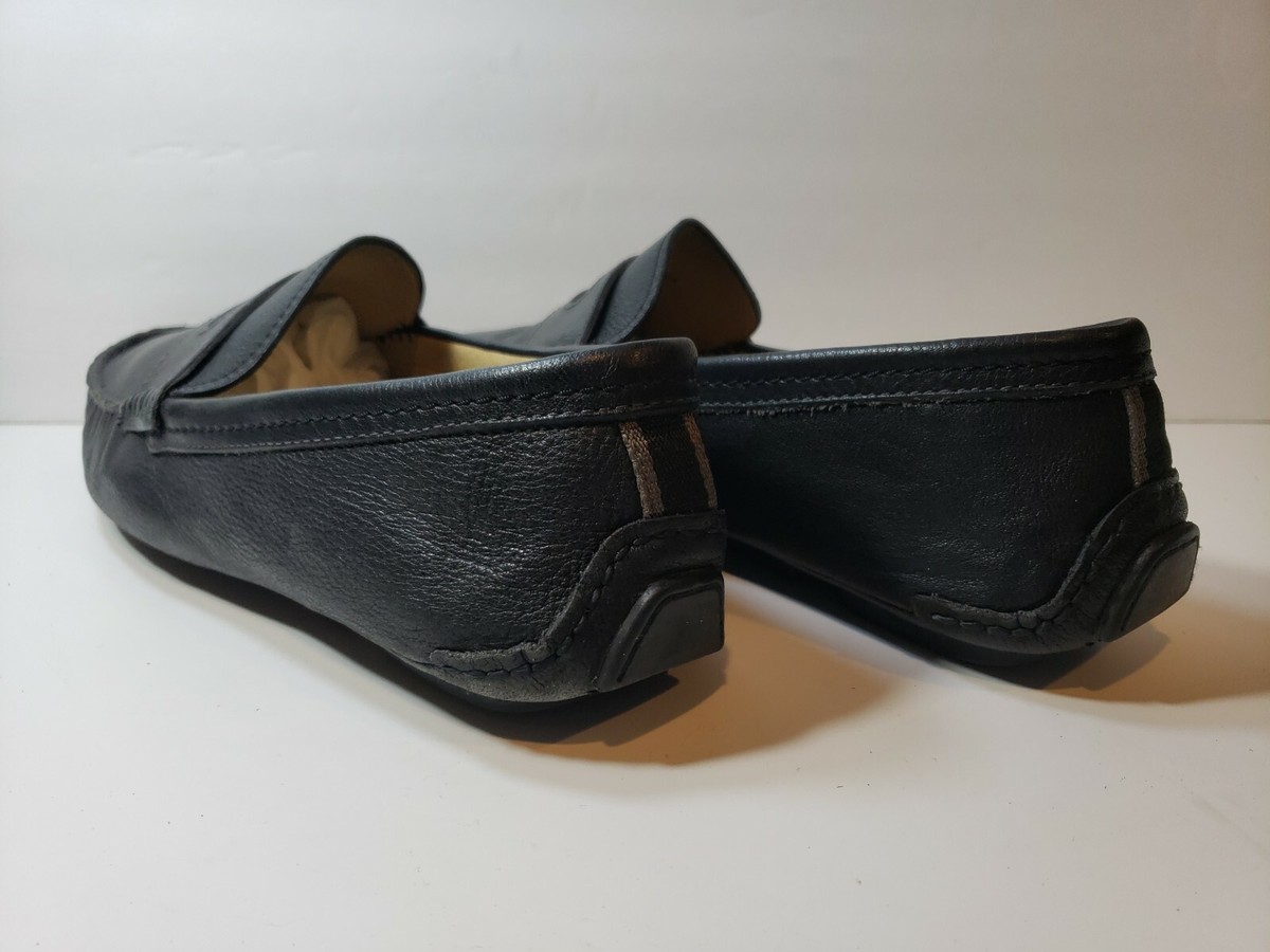 Coach Neal Black Nappa Leather Penny Loafers Mocs Men\'s Sz 7.5 mens coach loafers products for sale | eBay main image 4