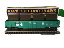 K-Line K-61516 TCA Toy Train Museum 1988 Gondola W/ Load NOS New O27