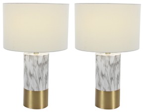 gold table lamps set of 2