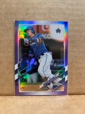 Toshiro Miyazaki 2021 Topps Chrome NPB Purple /299 #105