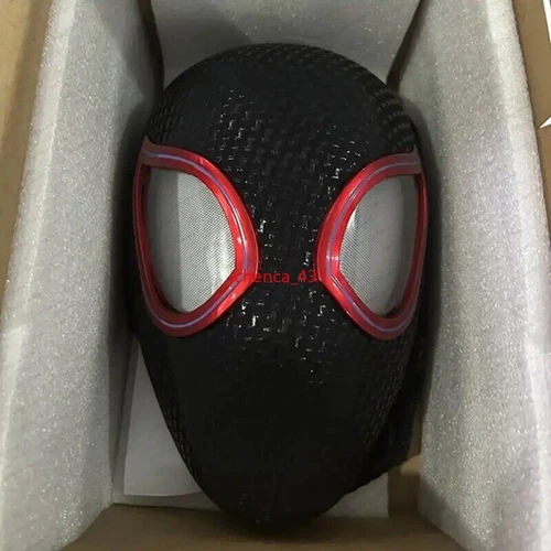 US!!! Miles Morales Spider Man Mask Moving Arachno Eyes with Remote Ring Control - Picture 6 of 23