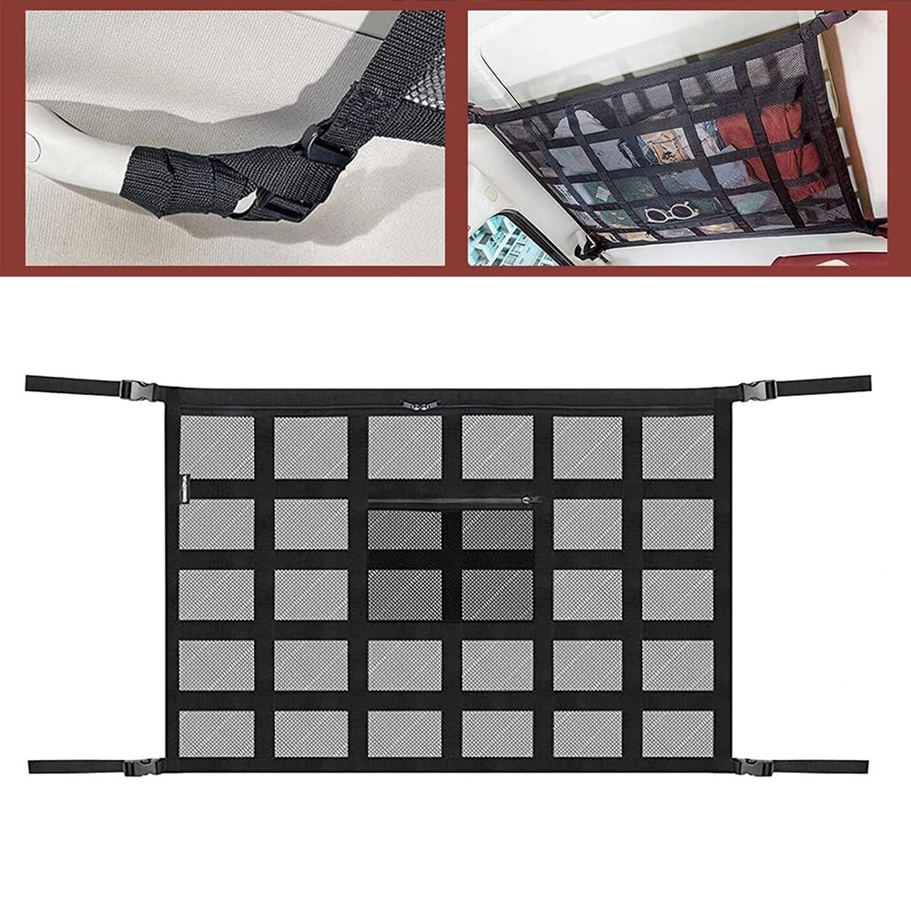 Versatile Car Luggage Net for SUVs Cars and Jeeps Durable Nylon