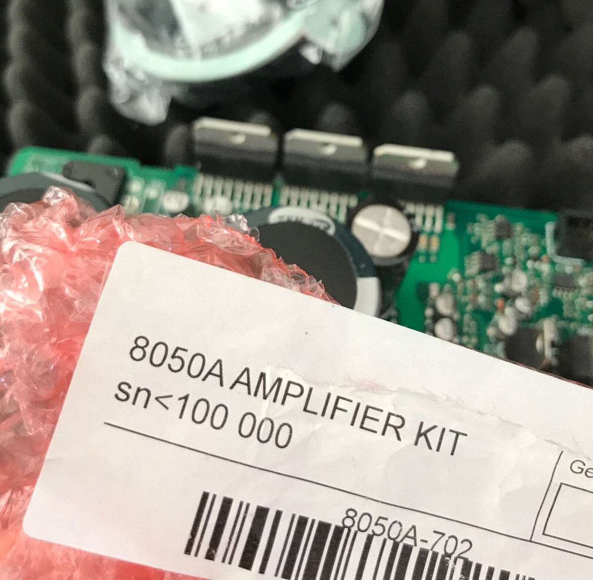 GENELEC 8050A-702 AMPLI PCB KIT ORIGINALE 8050A SN MINORE DI