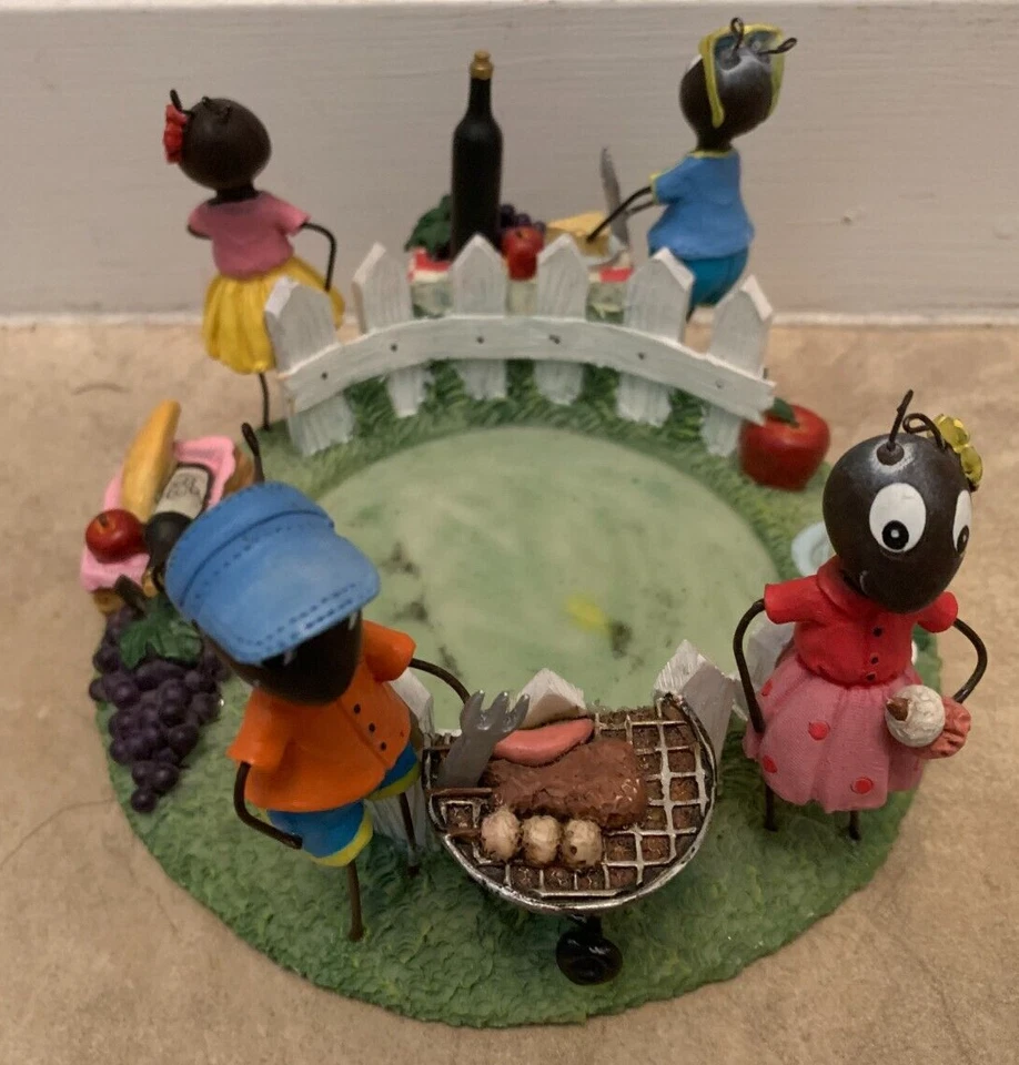 Portavelas Yankee Hormigas Picnic Barbacoa Botella de Vino 1190599 Gran Forma Foto 2 de 4