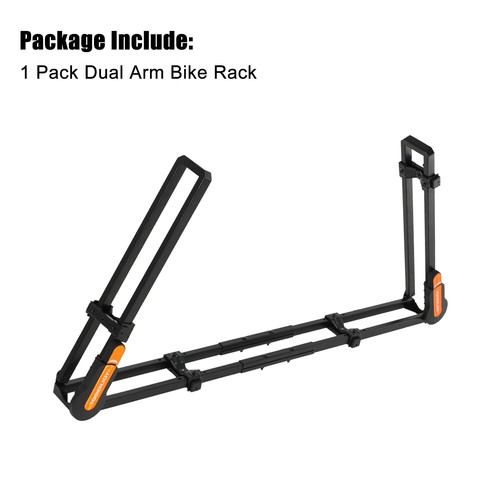 TOOENJOY 2" Receiver Pop-up Pin Hitch Mount Platform w/Two Foldable Bike Racks - Picture 2 of 41
