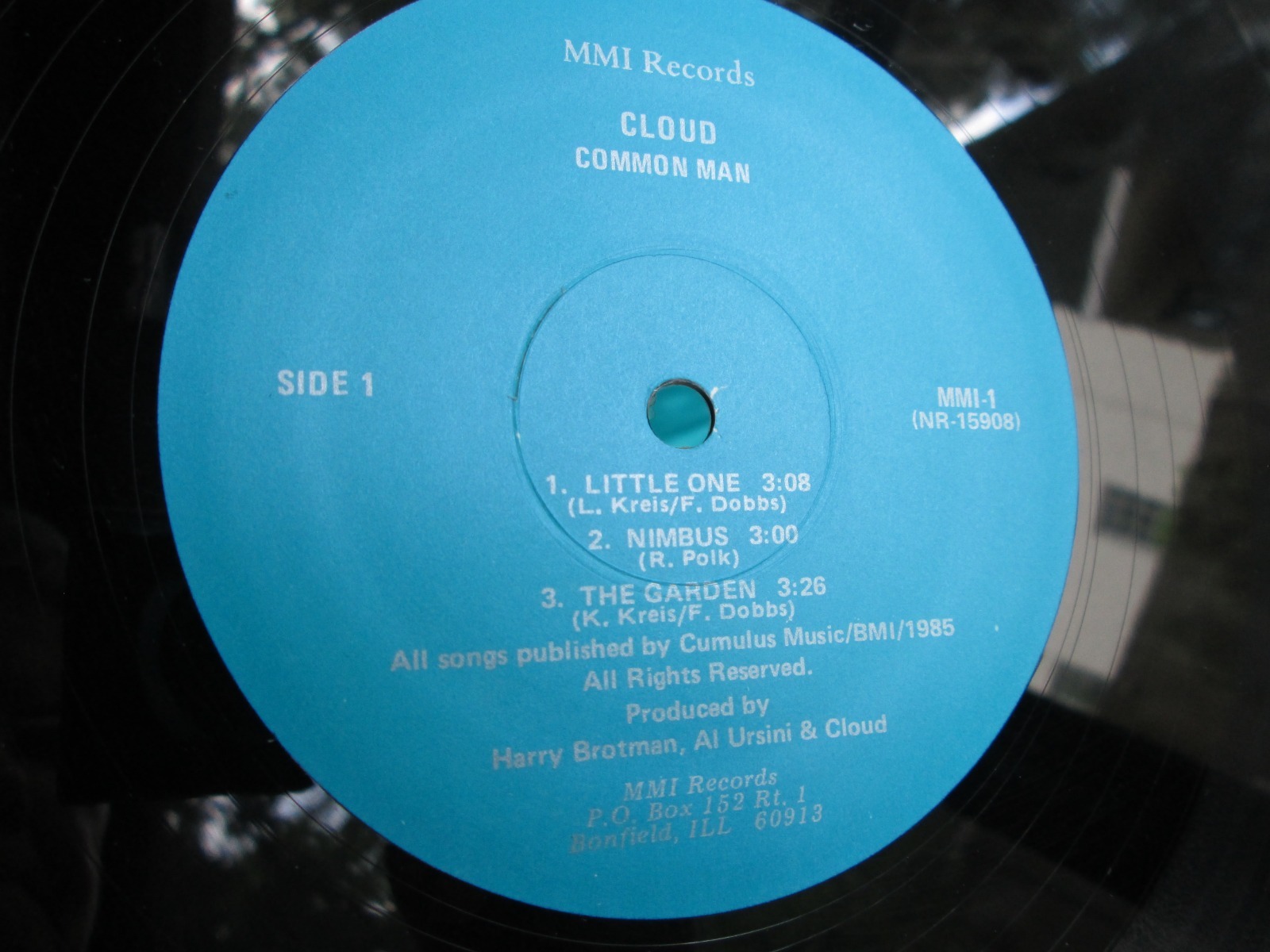 Rare Private Electronic Jazz Rock LP : Common Man ~ Cloud ~ MMI NR 15908