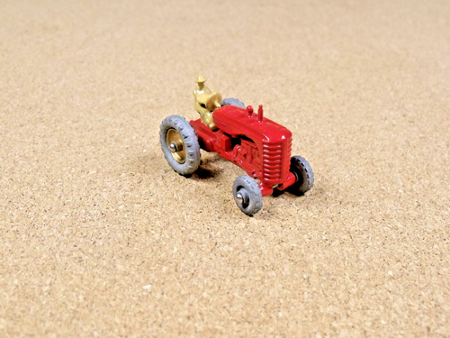 OLD VINTAGE LESNEY MATCHBOX # 4B MASSEY HARRIS TRACTOR - Picture 2 of 10