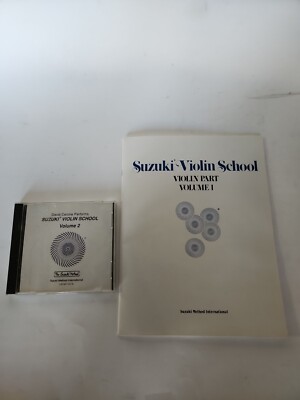 Suzuki Violin School, Volume 2 David Cerone (CD) and volume 1 paperback ...