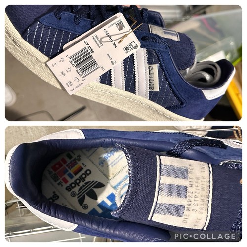 Tenis informales Adidas Campus años 80 Sashiko Tokyo talla 8 - Imagen 6 de 7