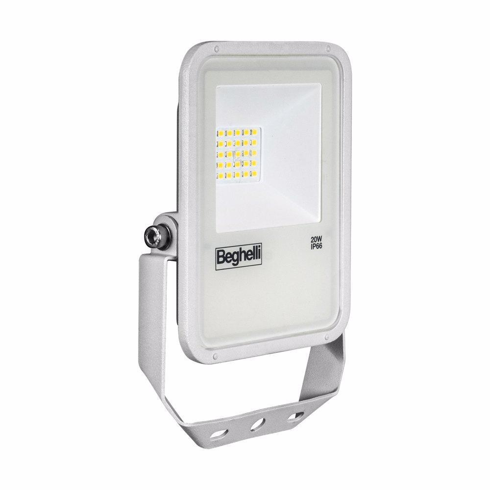 Proiettore da esterno FL LED 20W BIANCO IP66 4000K Beghelli 86150