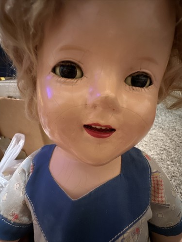 Vintage 1930s 17in shirley doll - Picture 3 of 8