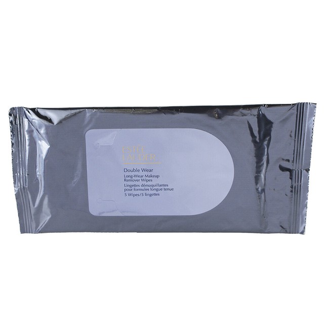 Estee Lauder Double Wear LongWear Makeup Remover Wipes, Travel Size (5 pcs) eBay