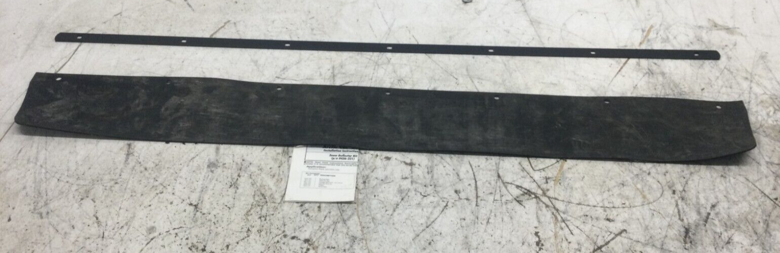 Arctic Cat 50" Snow Plow Rubber Deflector Bar Flap Kit ATV OEM 0436231