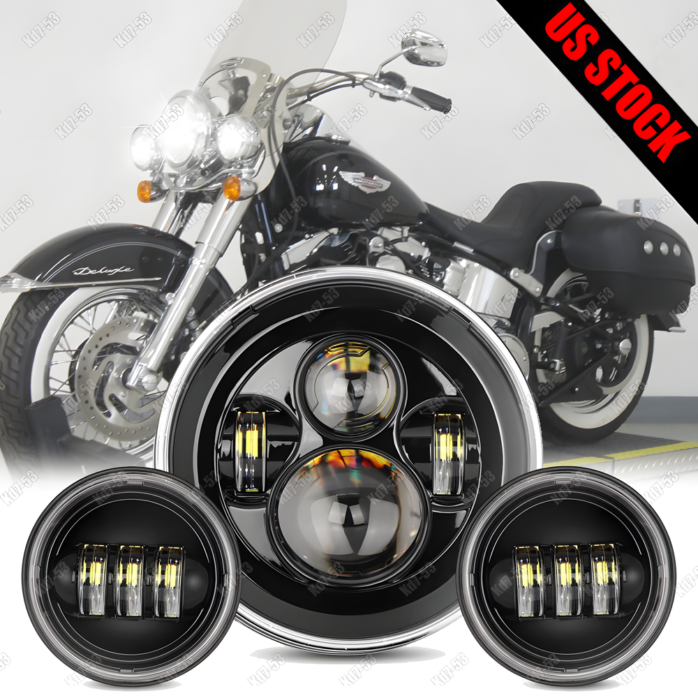 For Harley-Davidson Softail Deluxe FLSTN 7