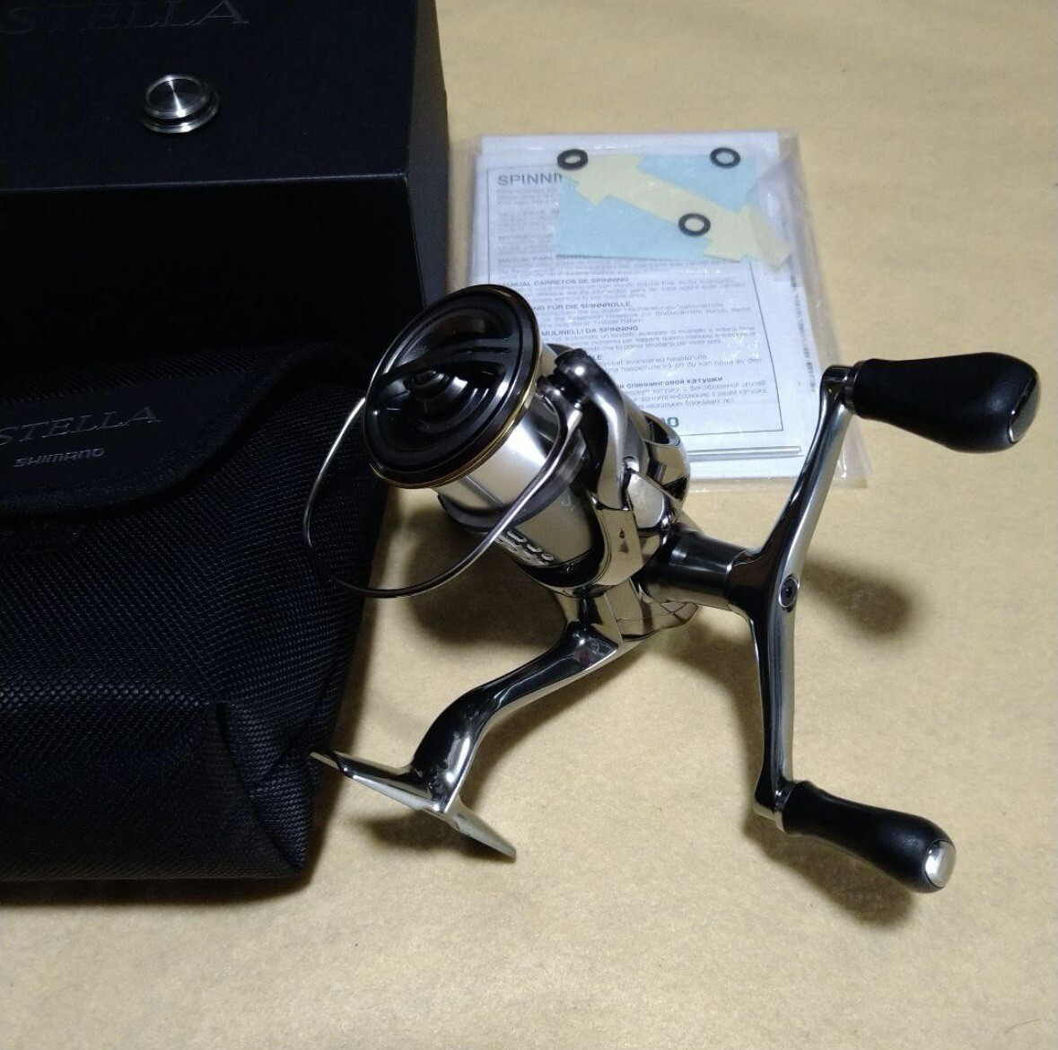 Shimano : STELLA C3000SDH, Flagship spinning Reel, Full Metal Body