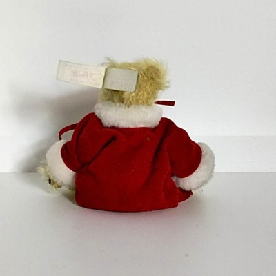 Steiff Miniature Little Santa Teddy Bear Christmas | eBay