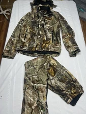 Red Head Bone Dry Camo Insulated Water,Wind Proof Pants Sm Jacket Size Med (F)