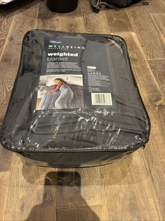 Silentnight Wellbeing Collection Weighted Blanket 6.8kg Anxiety Stress Relief