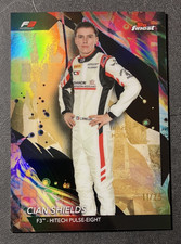 11/25 Gold Refractor Cian Shields #157 - 2024 Topps Finest Formula 1 F1 F3 Card