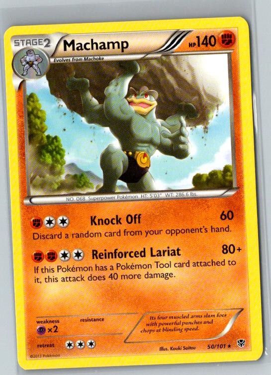 Machamp Plasma Blast Pokémon TCG