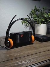 Sony Walkman WM-F100III Serviced Working w/ Original Case Vintage