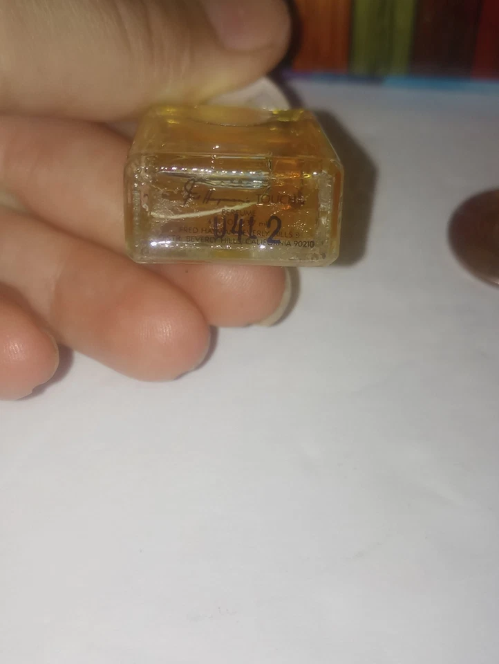 Touch Fred Hayman Perfume Puro Mujer 1/8oz-3.7ml Splash Viaje Mini Sin Caja 1993 Foto 3 de 3