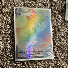 Pokemon TCG Salamence VMAX Secret Rare Full Art Holo 194/189 DA English