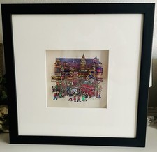 Susannah MacDonald-Limited Ed. 'LONDON' Multi-Media Serigraph/Lithograph-Signed