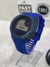 Garmin Instinct Solar 45mm Blue FRP Case w/ Tidal Blue Band (GPS) (010-02293-11)