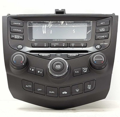 New OEM Honda Radio Face Heater Control 2003-2007 Accord 2dr EX 39183-SDN-A61ZA