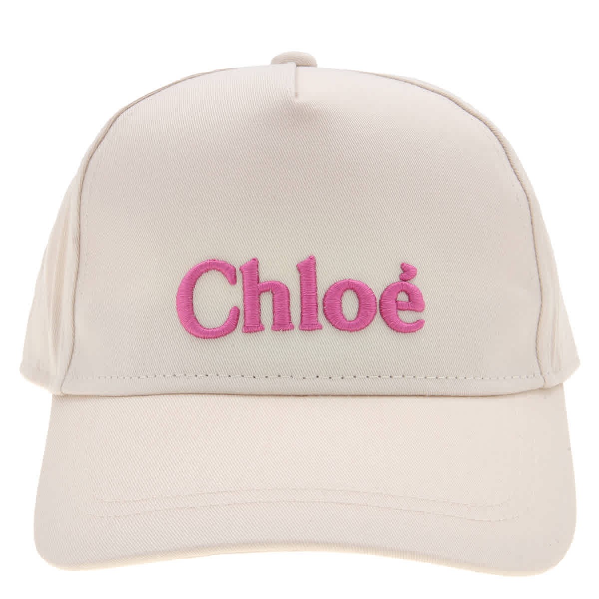 Хлопковая шапочка с вышитым логотипом Chloe Kids размер 52 12290₽
