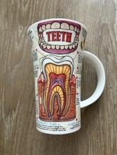 Dunoon - Hohe Tasse - Teeth - By Caroline Dadd - Made In England