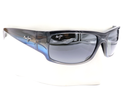 Maui Jim WORLD CUP Marlin Gray Rectangle Sunglasses 266-03F
