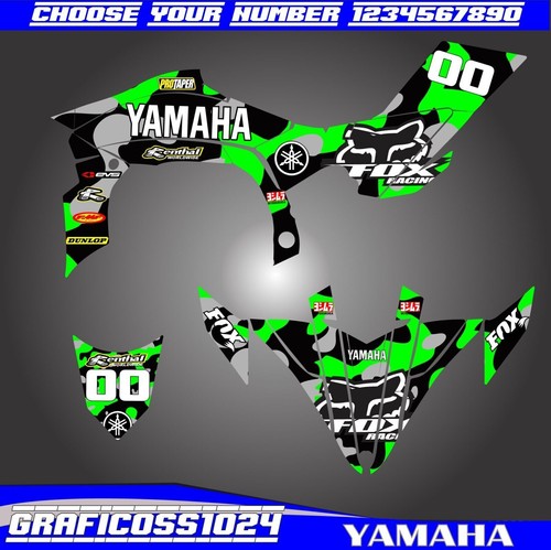 Kit Graphique Décalcomanies Yamaha YFZ 450R 2009-2013 - Autocollants Vinyl Personnalisables Pour ATV/UTV