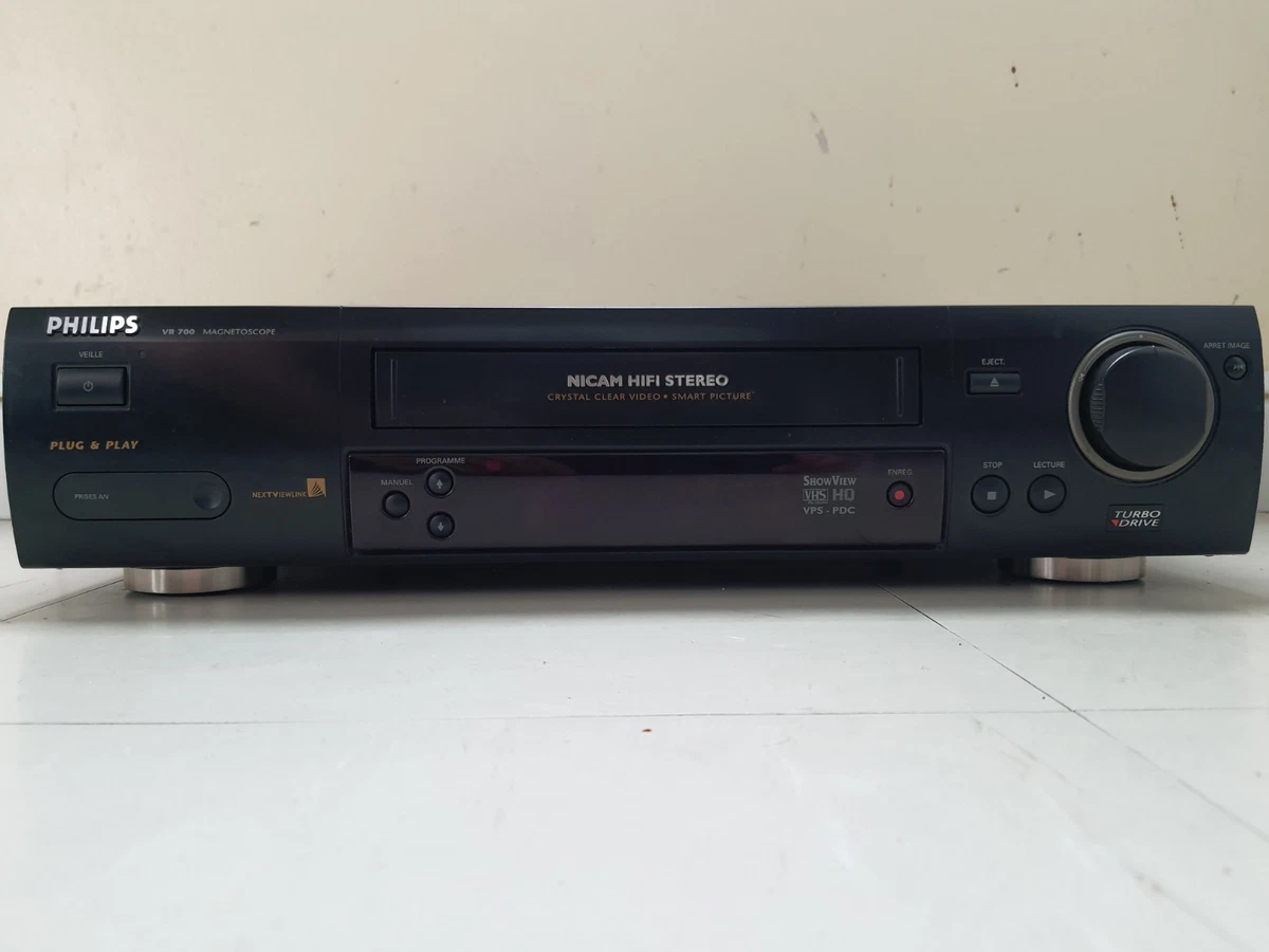 Magnétoscope Samsung, parfait pour visionner vos anciennes VHS