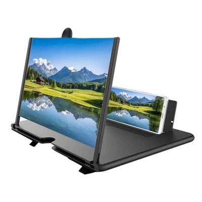 13'' Screen Magnifier for Cell phone Newest Version 3D HD Video Phone Amplifier