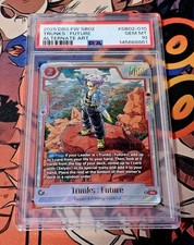 PSA 10 Trunks : Future SB02 010 Alt Art Manga Booster 02 DragonBall Fusion World